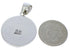 Multicolor Sterling Silver Native American Design Pendant MX22240